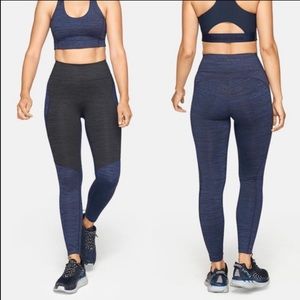 Outdoor Voices two-tone Techsweat 3/4 leggings